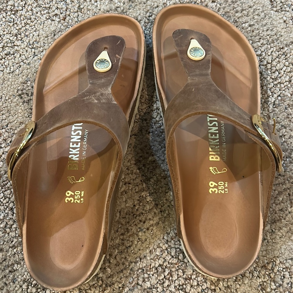 Birkenstocks worn once or twice